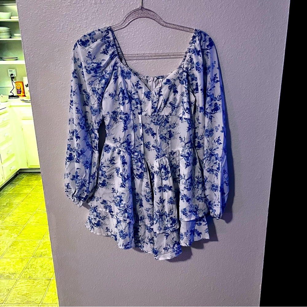 China pattern jumper